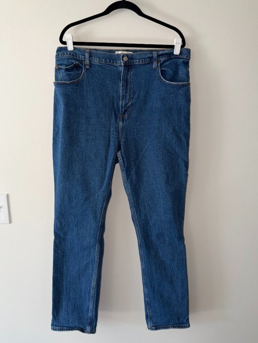 Abercrombie Curve Love Ultra High Rise 90s Slim Straight Jean - Size 34/18